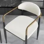 LuxeVelvet Contemporary Dining Chair - Elegant & Versatile - Image 3