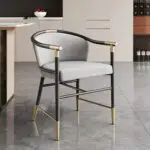 Retro design LuxeSheen Western Restaurant Dining Chair