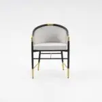 Retro design LuxeSheen Western Restaurant Dining Chair - Image 4