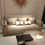 Noah Luxurious Velvet leather 5-Seater sofa - Image 2