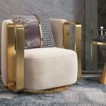 CPPL Luxury Italian Design Revolving Chair - Image 3