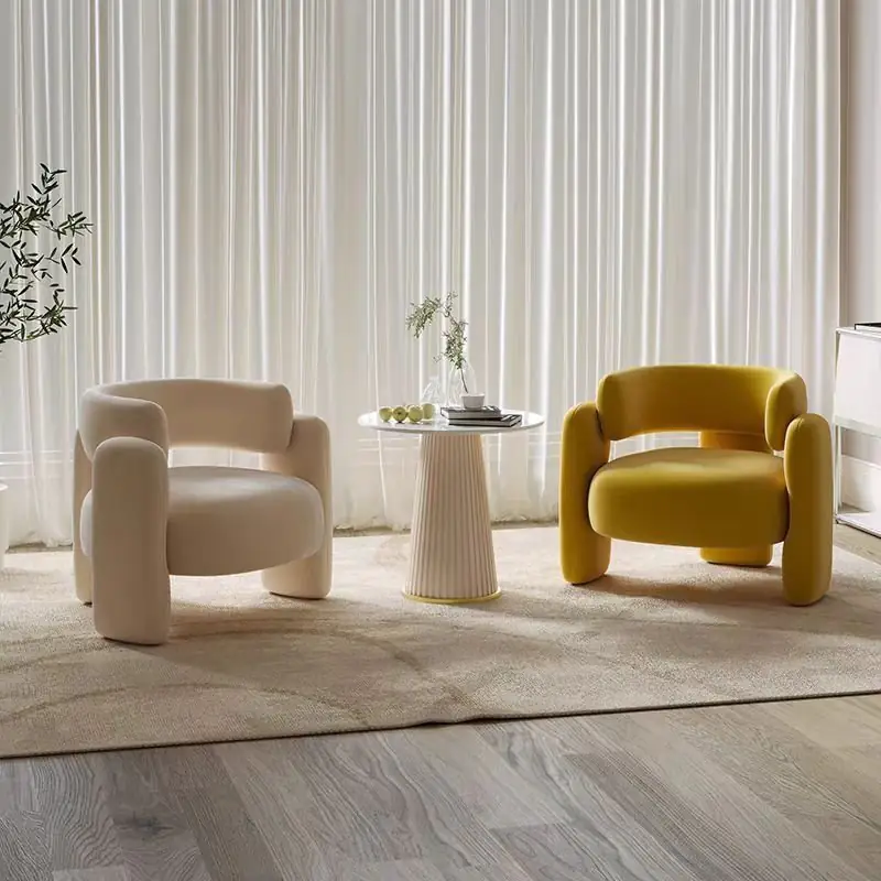Sheesham Wood Contemporary Accent Chair - Luxury & Comfort Combined - Image 2