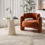 Sheesham Wood Contemporary Accent Chair - Luxury & Comfort Combined