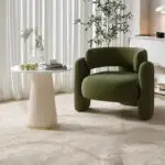 Sheesham Wood Contemporary Accent Chair - Luxury & Comfort Combined - Image 3