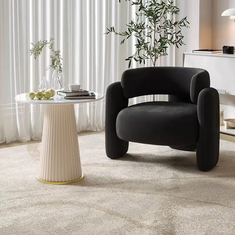 Sheesham Wood Contemporary Accent Chair - Luxury & Comfort Combined - Image 10