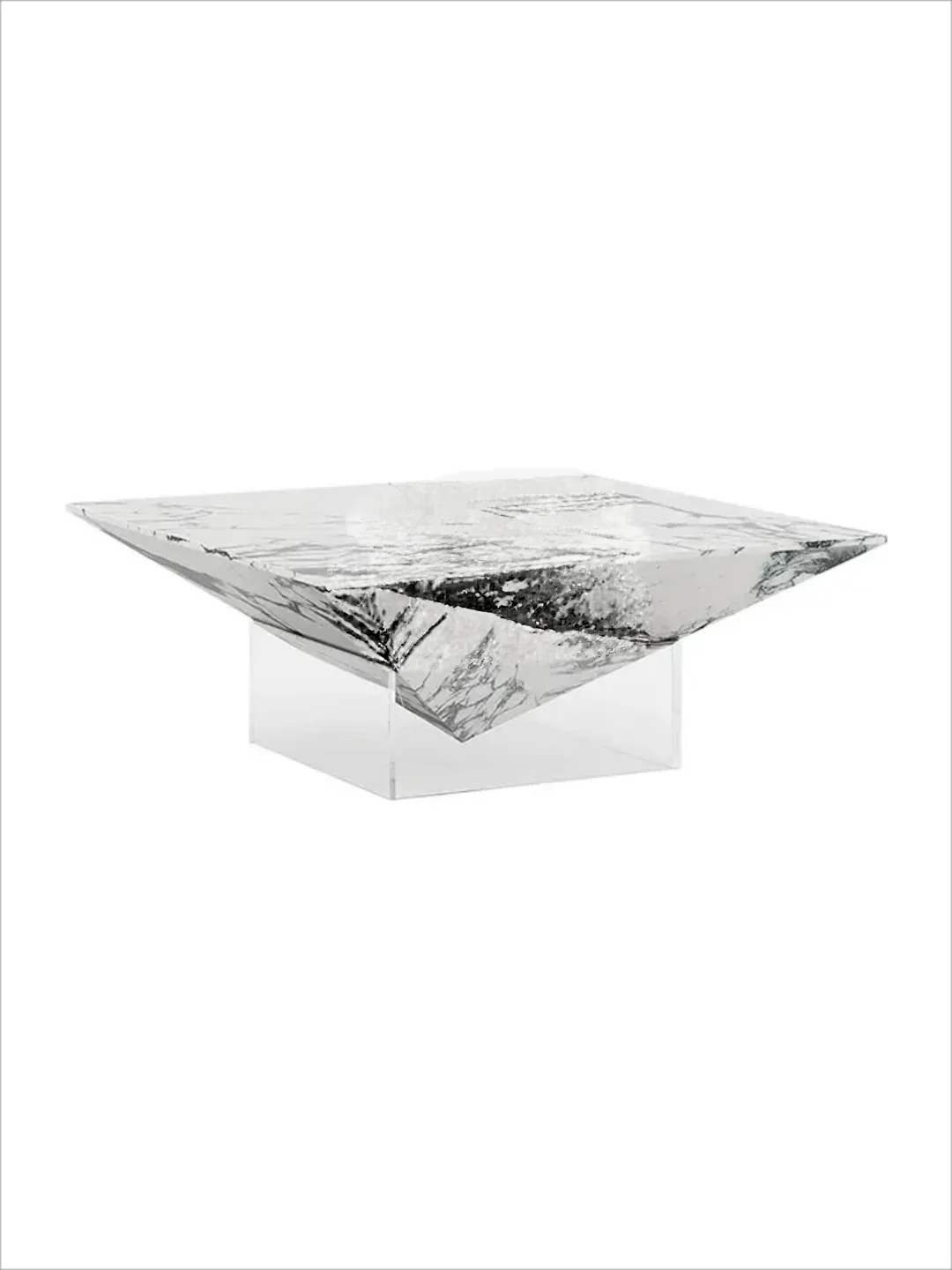 Square Marble Simple and Creative Coffee Table for Small Nordic Living Room - Image 4