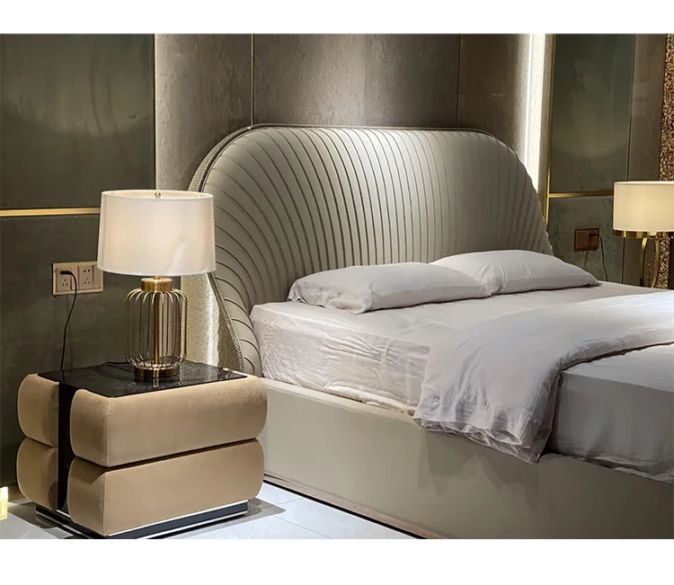 2025/05/1000160749.png Reflex Modern Italian Design Luxury Bed King Size Modern Leather Bed - Image 1