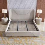 Avax Modern Italian Design Luxury Bed King Size Modern Leather Bed - Image 5