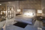 Sattya Bed Comfortable King Size Modern Upholstered Bed - Image 2