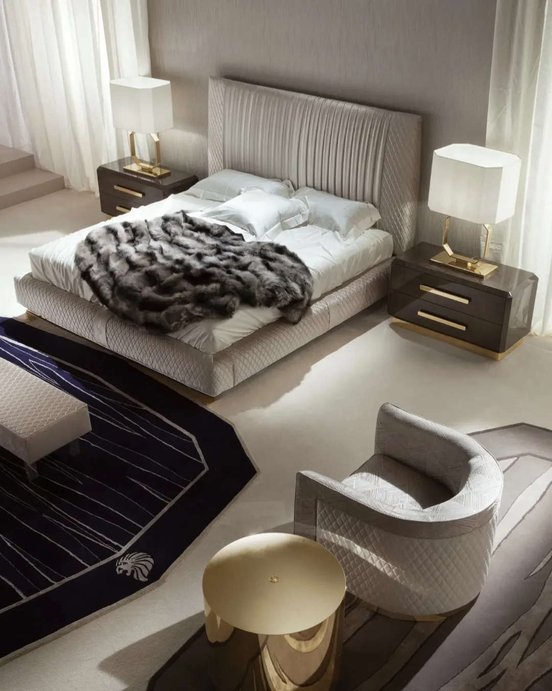 Crosby Daisy Luxury Modern bed - Image 4