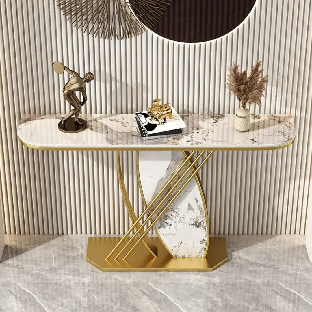 2025/05/1000161338.png Luxury Modern Marble Hallway Table Home Furniture - Image 1