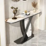 Luxury Modern  Marble Hallway Table Home Furniture - Image 3