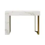 Rock Slate Top Console Tables Modern Style Living Room Table - Image 4