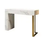 Rock Slate Top Console Tables Modern Style Living Room Table - Image 8