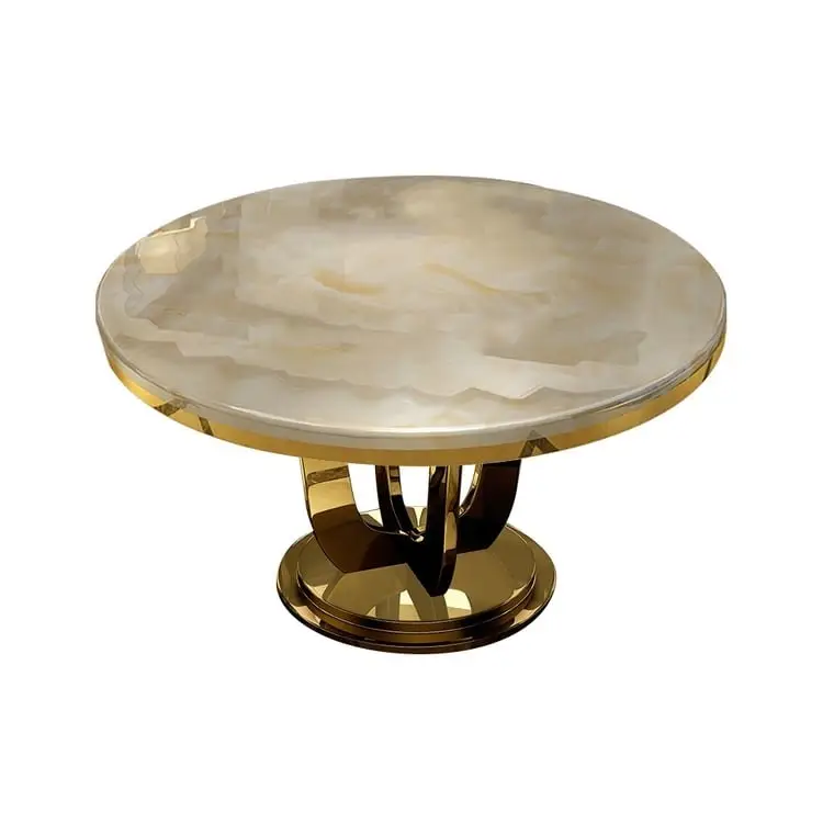 Daniel Elegant 6-Seater Marble Dining Table Set – Modern Luxury for Your Home - Image 2