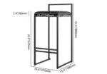 Gamma Modular Kitchen Island – Storage cabinet - Image 15