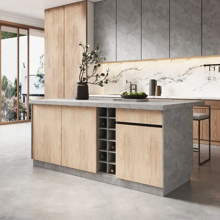 Gamma Modular Kitchen Island – Storage cabinet - Image 2