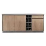 Gamma Modular Kitchen Island – Storage cabinet - Image 5
