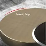 Jetta Minimalist Round Italian veneer Coffee Table Set - Luxurious Nordic Design - Image 14