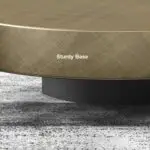 Jetta Minimalist Round Italian veneer Coffee Table Set - Luxurious Nordic Design - Image 15