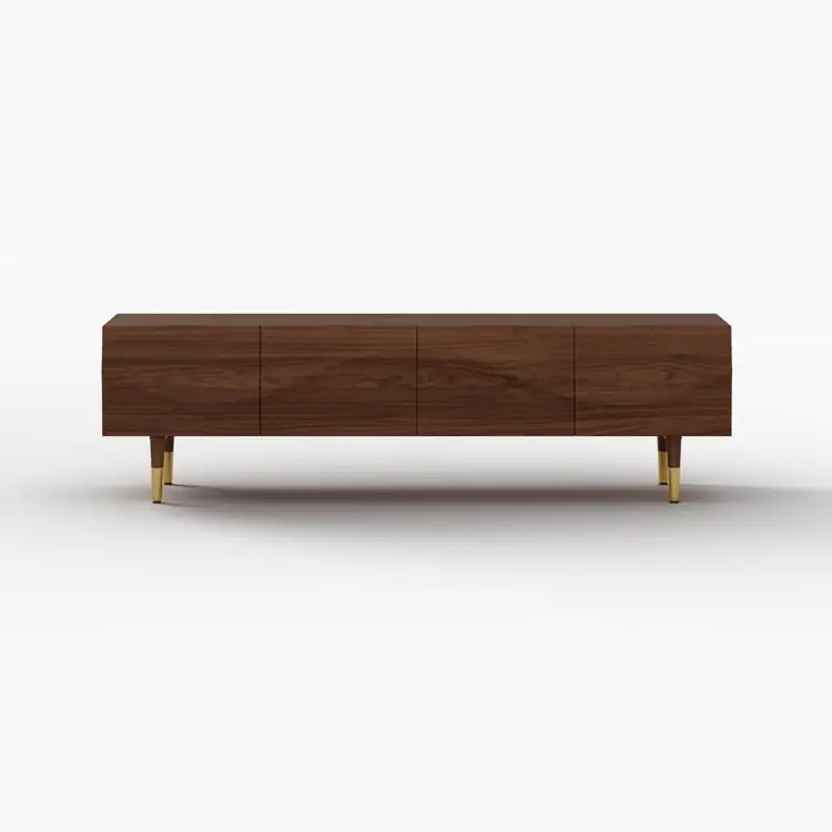 Miyagi Minimalist Design Sideboard Round Bar Cabinet Mild Steel base Storage cabinet - Image 10