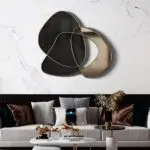 Coral Luxurious Gold Metal Frame Wall Mirror - Elegant hotel lobby Decor - Image 18
