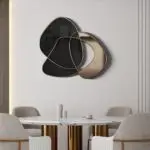 Coral Luxurious Gold Metal Frame Wall Mirror - Elegant hotel lobby Decor - Image 9