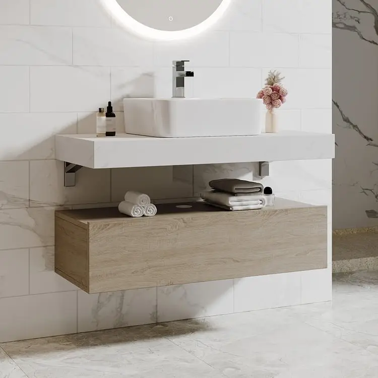 2025/05/1000162094.jpg Nicki Vanity Wood cabinet with Basin - Image 1