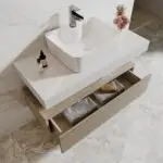 Nicki Vanity Wood cabinet with Basin - Image 10