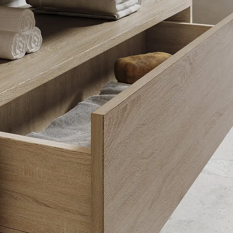 Nicki Vanity Wood cabinet with Basin - Image 14