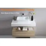 Nicki Vanity Wood cabinet with Basin - Image 15