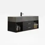 Diamond Vanity Wood cabinet with Basin - Image 7