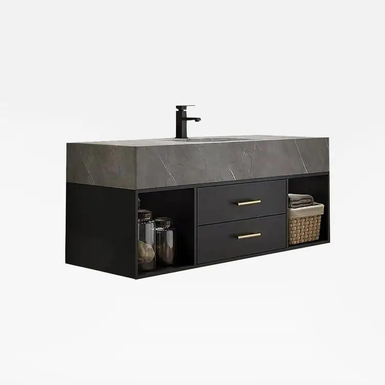 Diamond Vanity Wood cabinet with Basin - Image 7