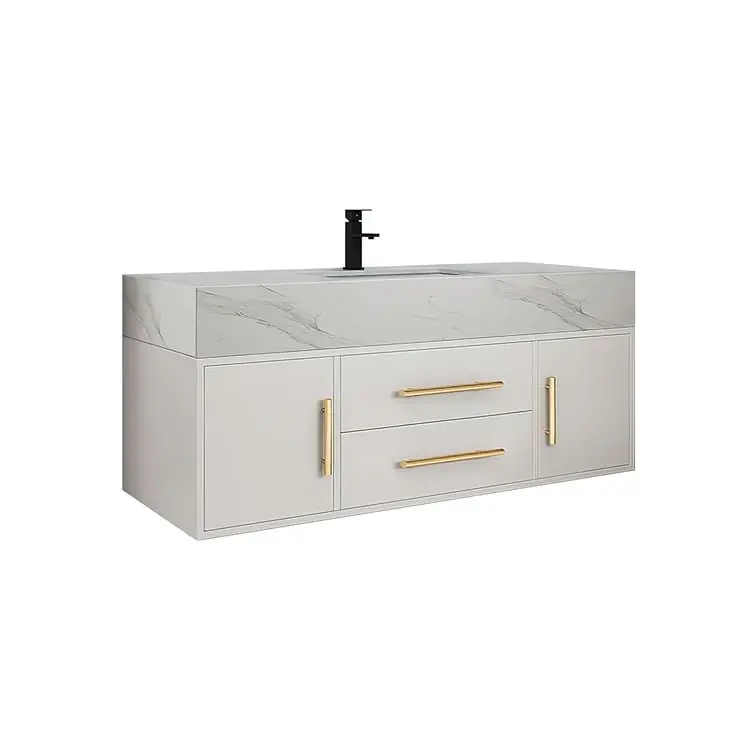 Pearl Vanity Wood cabinet with Basin - Image 5