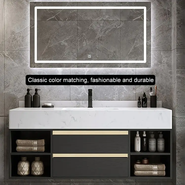 MATTER Vanity Wood cabinet with Basin - Image 18