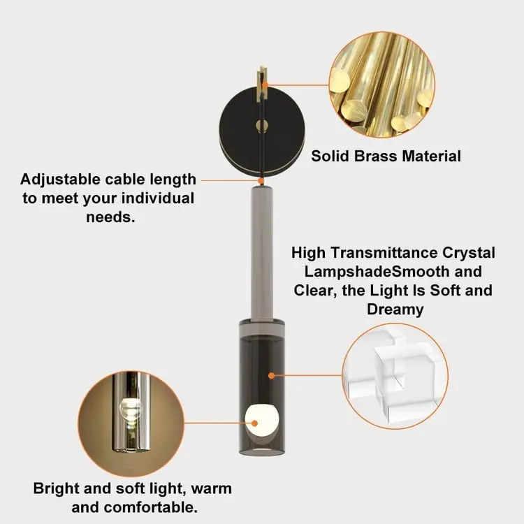 Pendant Lights Ceiling Dimmable with Remote Control Chandelier Creative Round Ring Design Hanging Lamp - Image 7