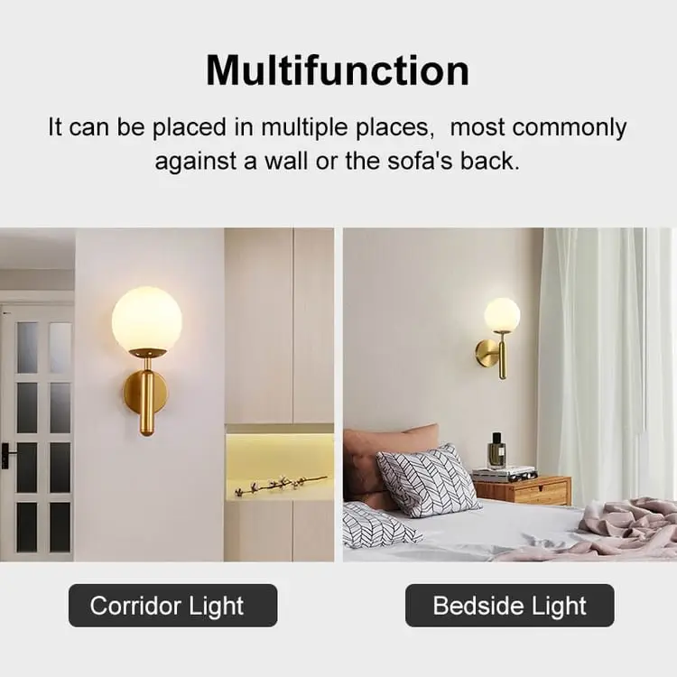 TrenGlow Creative Modern Minimalist Bedroom Bedside Wall Lamp - Image 10