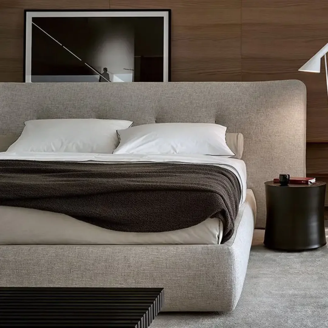 2025/05/1000162256.png Wabi Sabi Collection High quality new Modern Design Bedroom Furniture upholstered luxury King Size - Image 1
