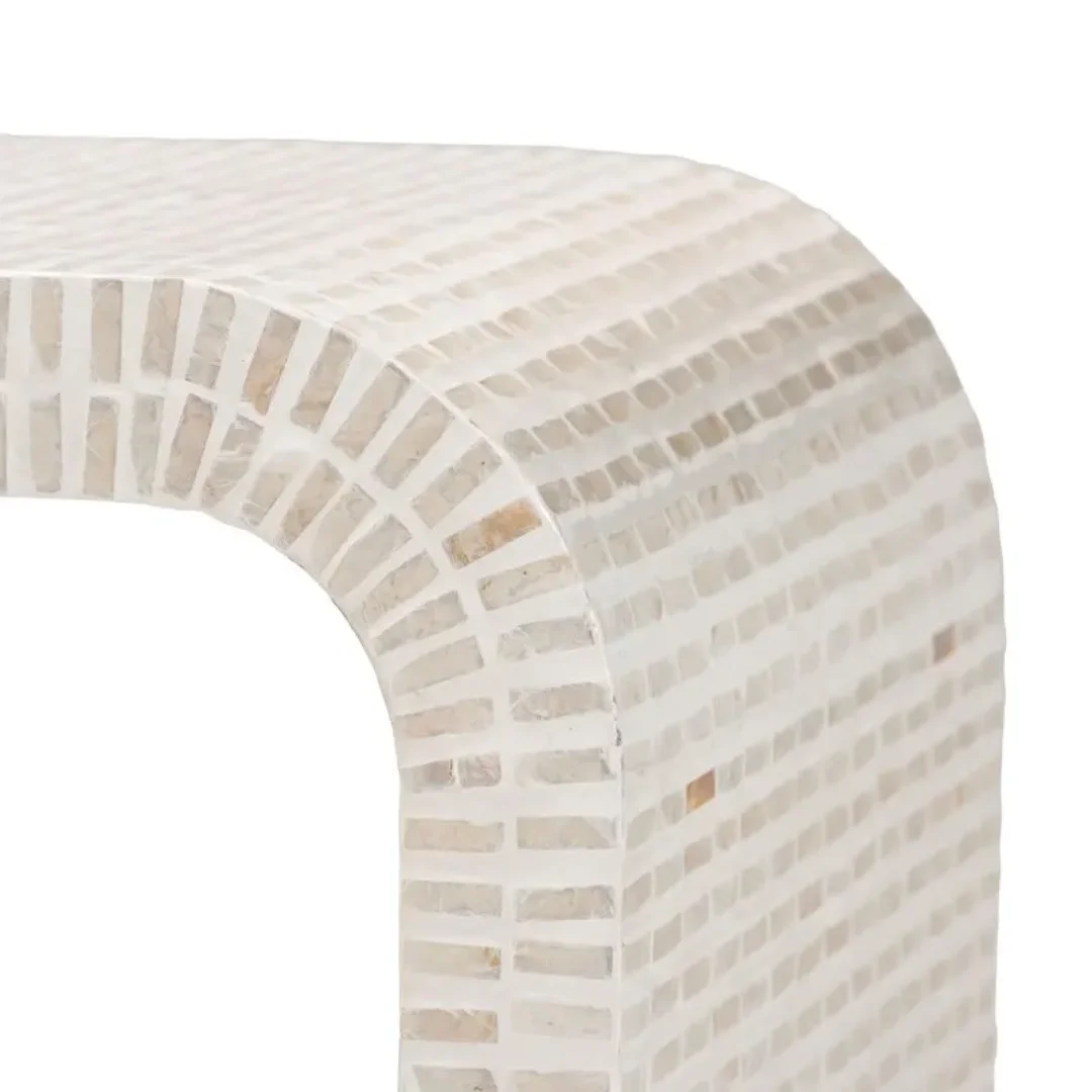 Oriental Style High Level Console Table Marble Mosaic Entry table - Image 8