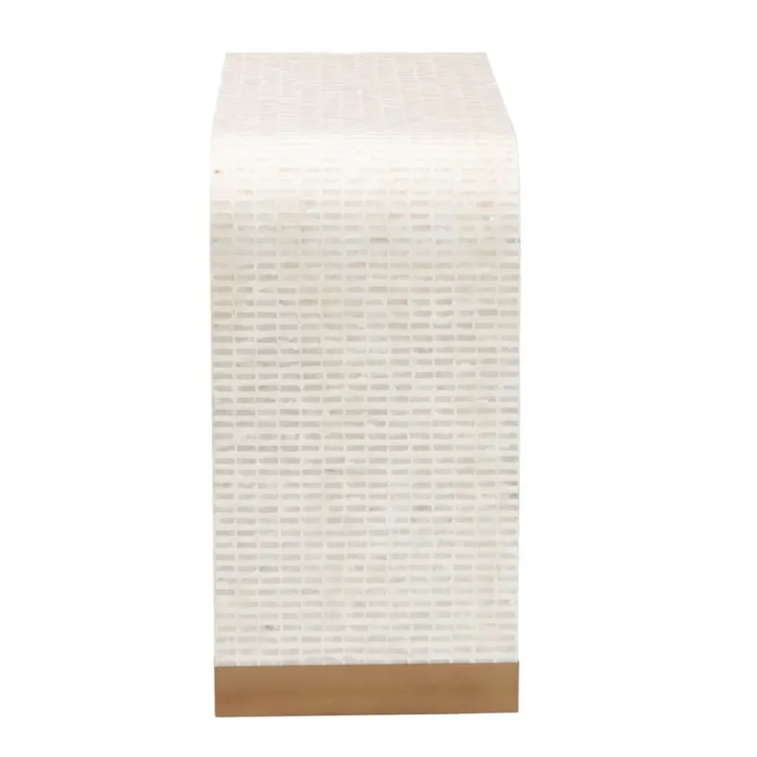 Oriental Style High Level Console Table Marble Mosaic Entry table - Image 5