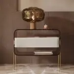 Twilight Night tables furniture small metal baroque side table - Image 6