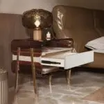 Twilight Night tables furniture small metal baroque side table - Image 2