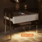 Twilight Night tables furniture small metal baroque side table - Image 8