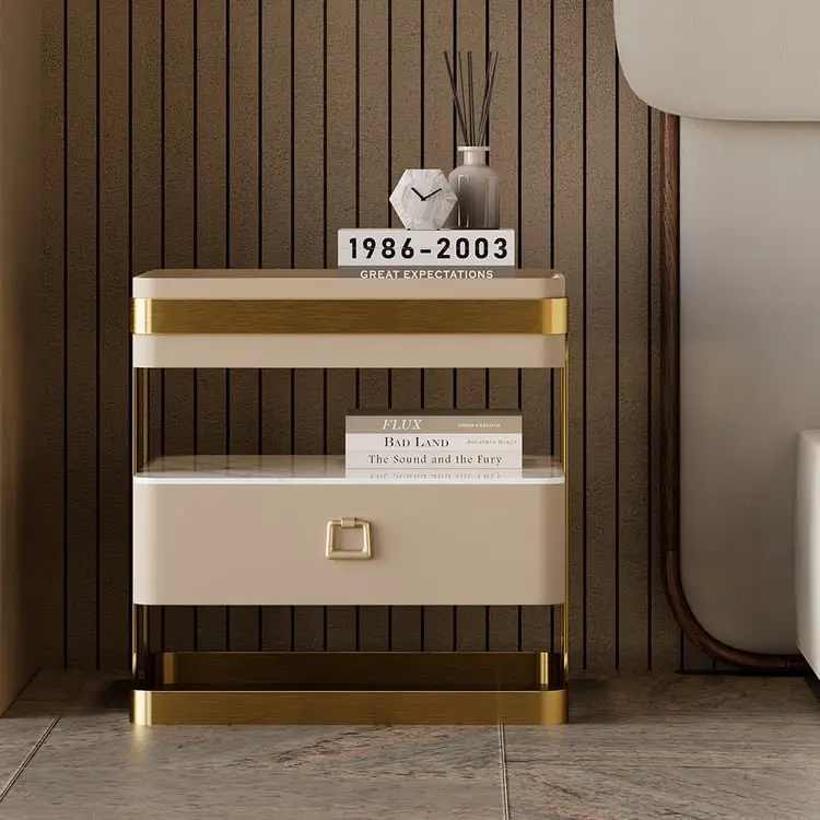 Rathfarnham Contemporary Bed Side Table Pair - Stylish & Functional - Image 11