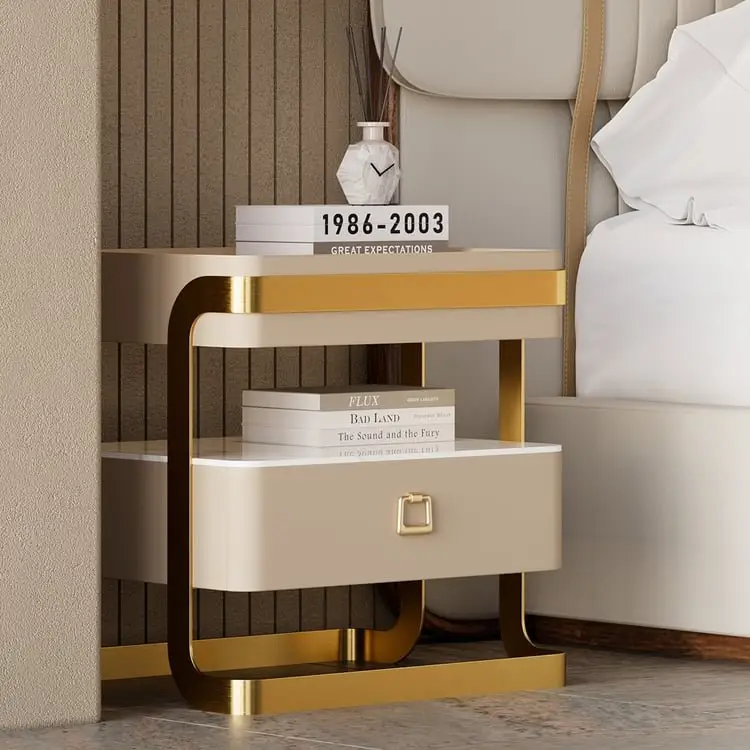 Rathfarnham Contemporary Bed Side Table Pair - Stylish & Functional - Image 6