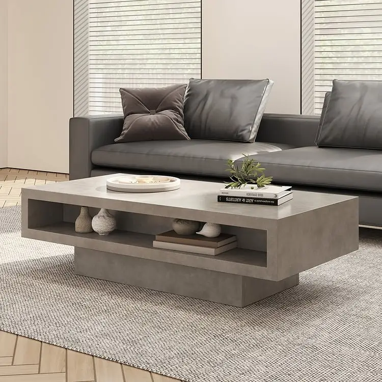 2025/05/1000166106.jpg Comet Modern Industrial Design Coffee Table - Image 1