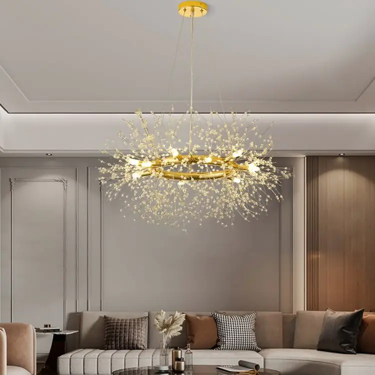 Mesh Light Impressive Chandelier Lamp With Small Lights - Image 8