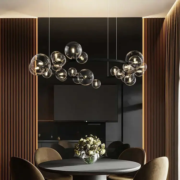 Sora Crystal Ceiling Mount Lamp - Image 1