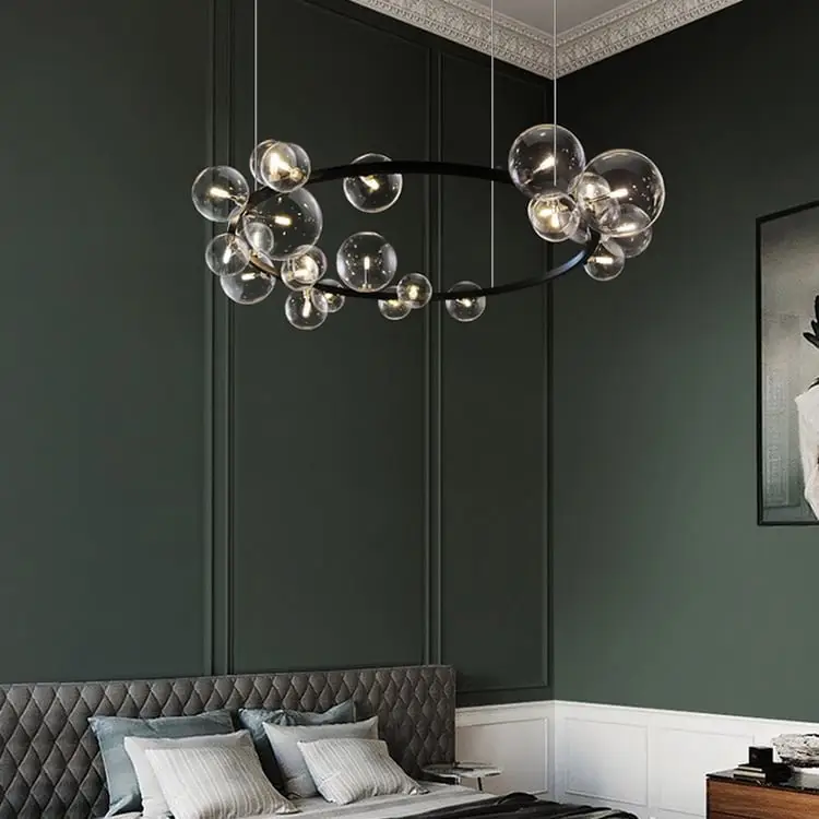 Sora Crystal Ceiling Mount Lamp - Image 2