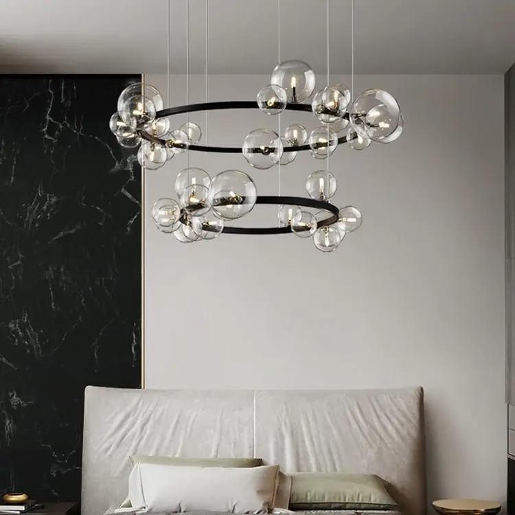 Sora Crystal Ceiling Mount Lamp - Image 9